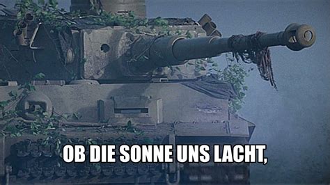 panzerlied lyrics english|german panzer tank song.